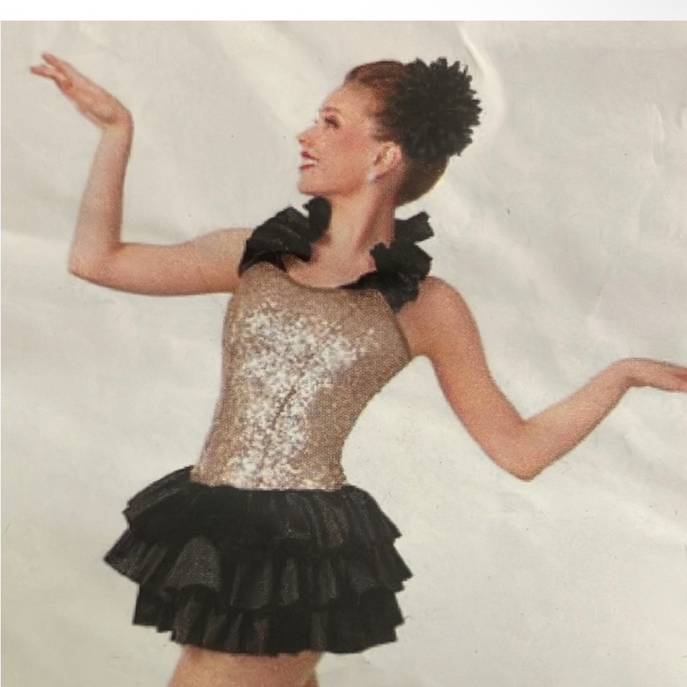 Curtain Call jazz musical theater costume J4963